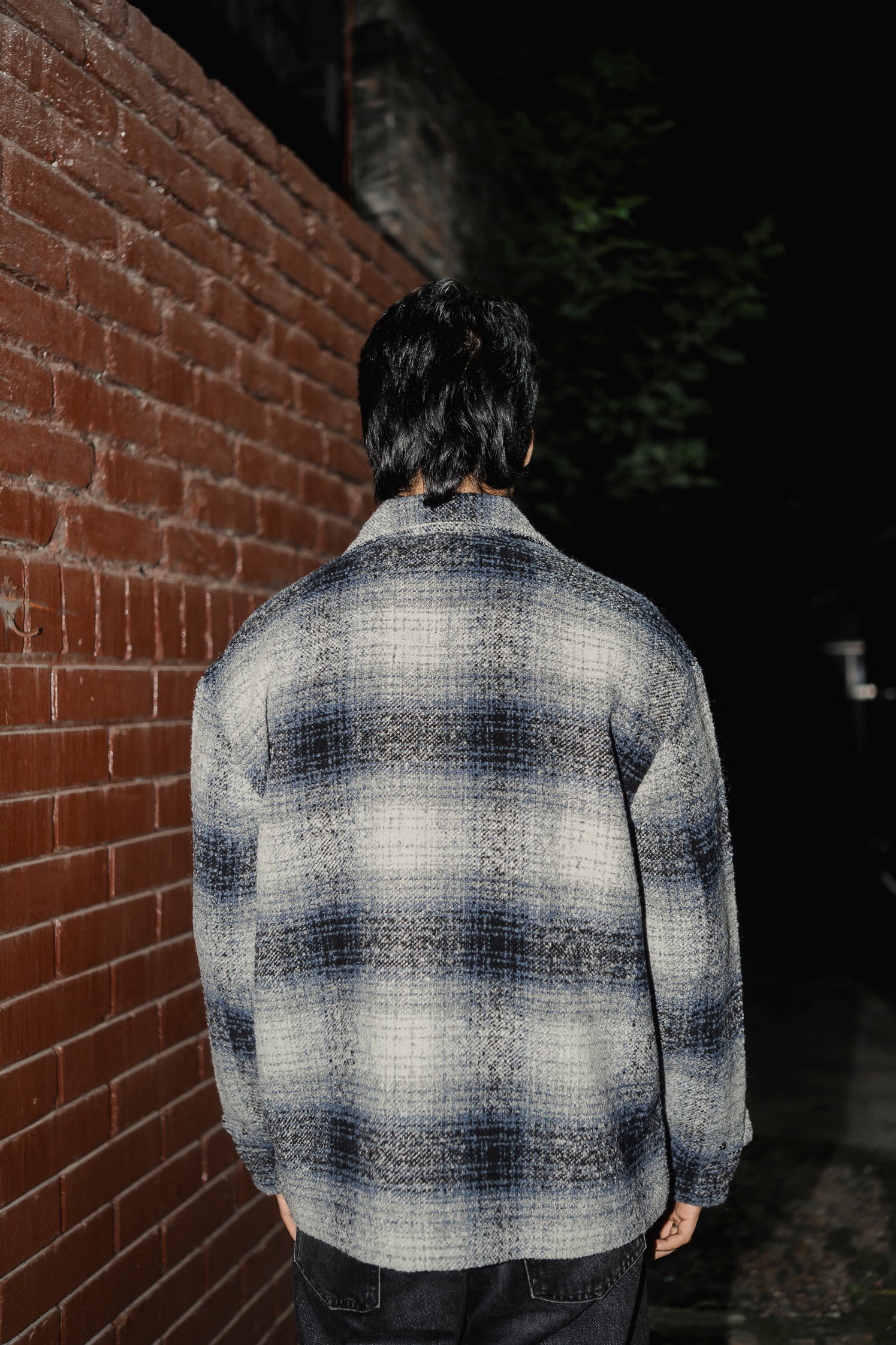 Reykjavík - Weave Textured Jacket For Men - Blue