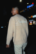 Lightweight Stockholm Beige - FWP Scandi Academy Crew Knit Sweater For Men