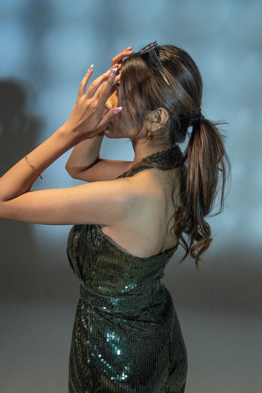 Aria - Shimmering Sequin Jumpsuit