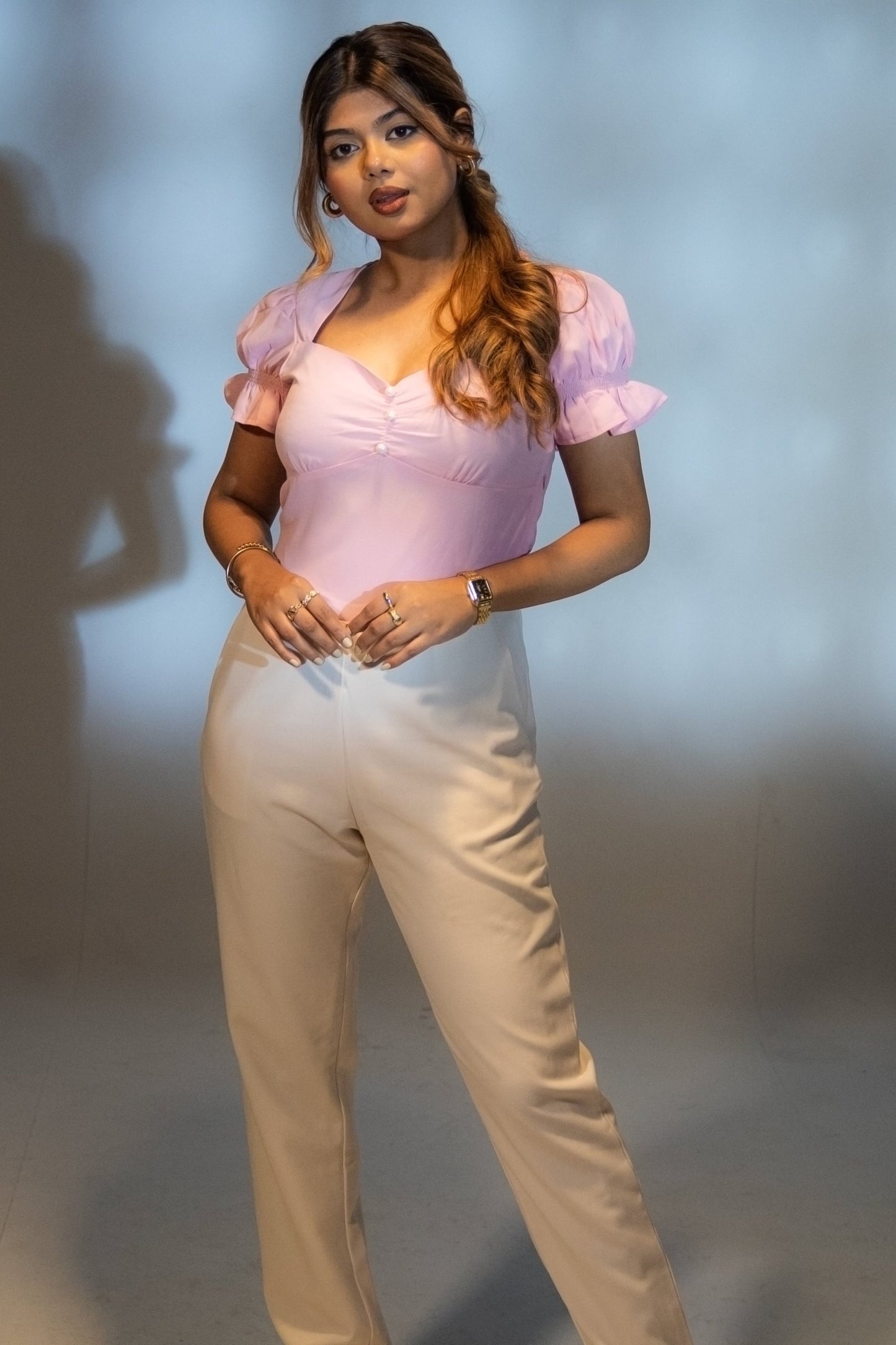 Spencer - Light Pink Jumpsuit