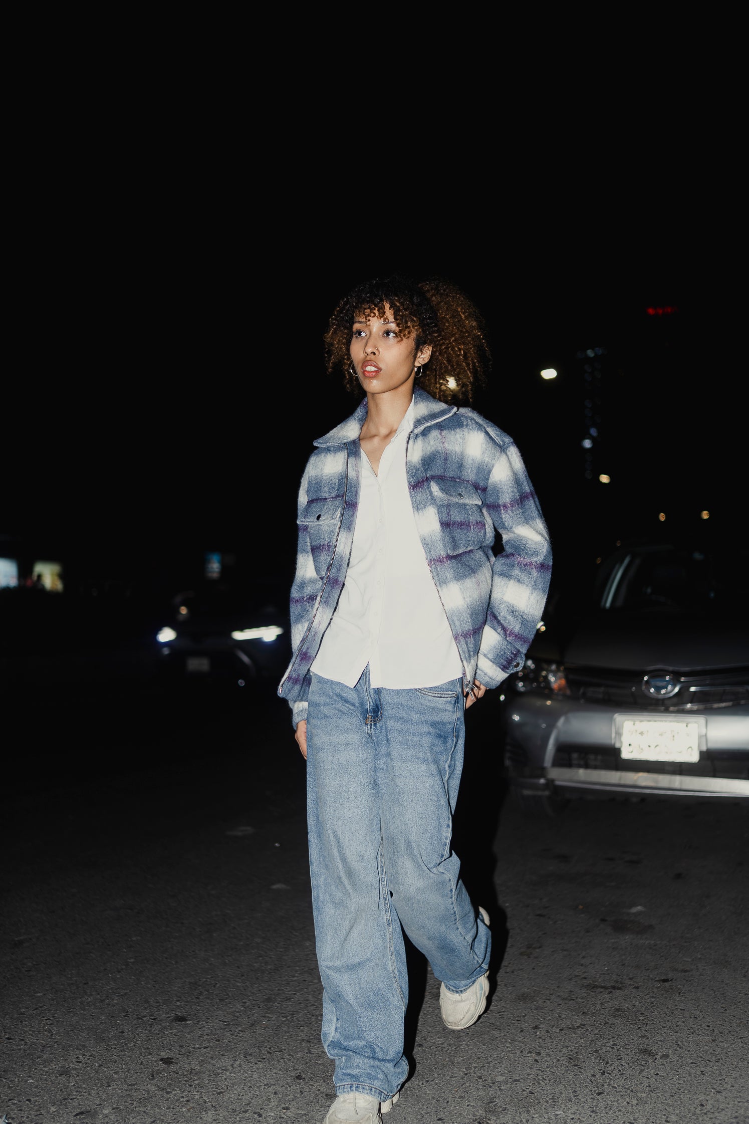 Oslo - Soft Brushed Jacket For Unisex- Blue