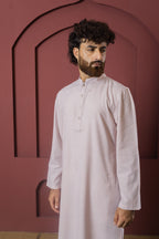 ILHAAN - Linen Panjabi | Kurta - Pink