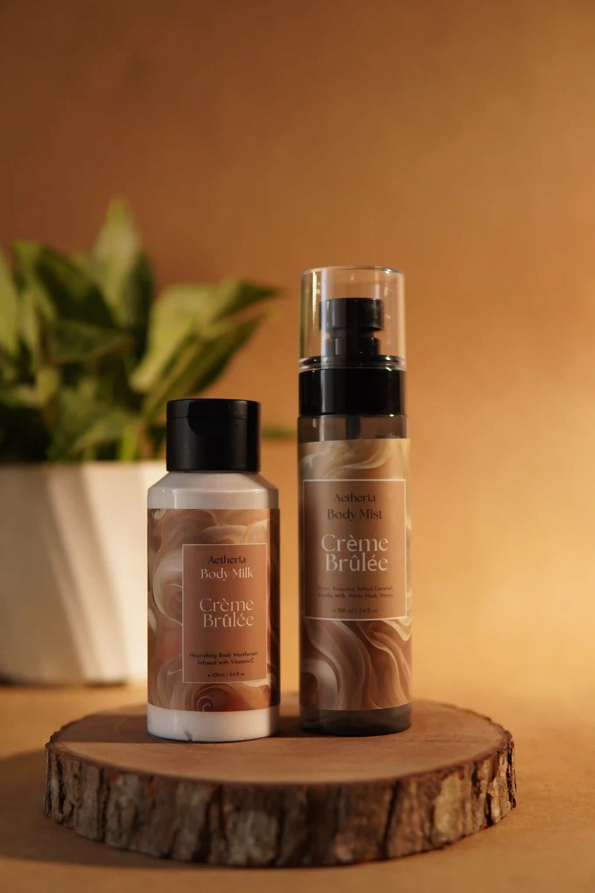 Body Mist & Body Milk - Creme Brulee - Combo
