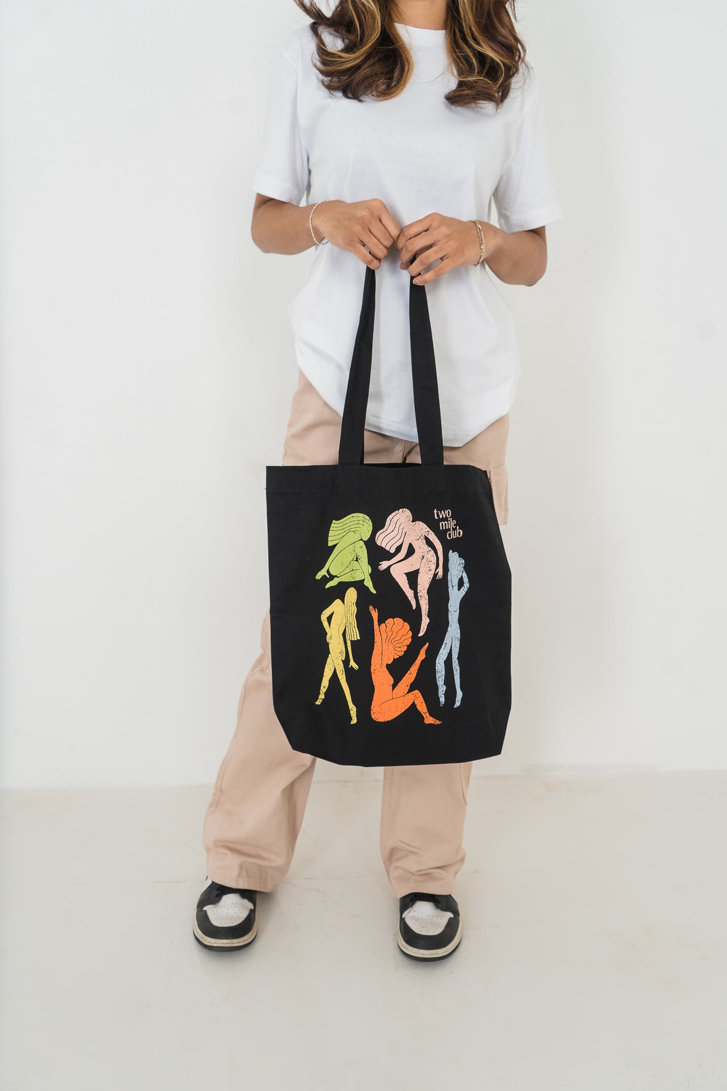 The Bold Mile Club - Tote Bags - Black