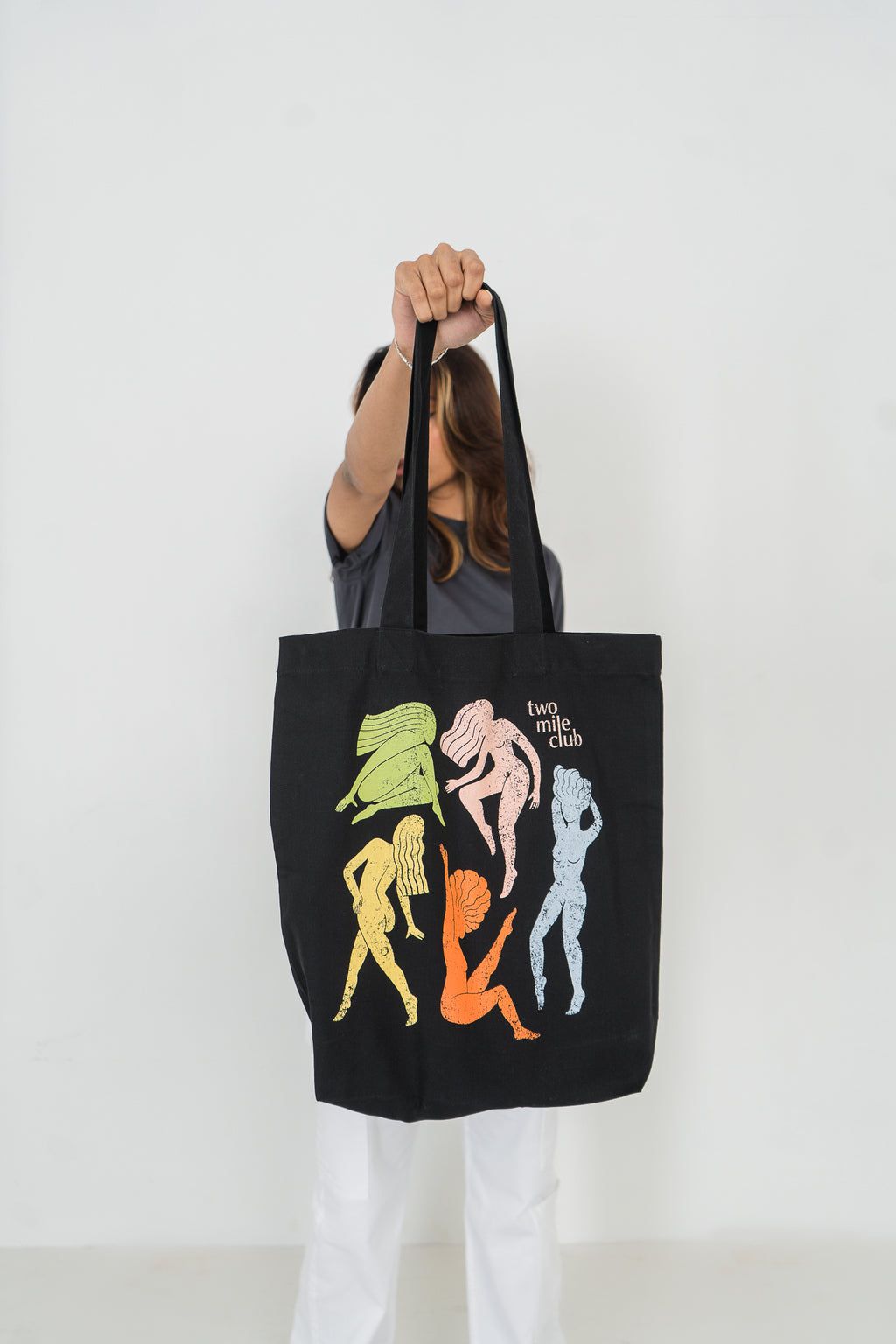 The Bold Mile Club - Tote Bags - Black
