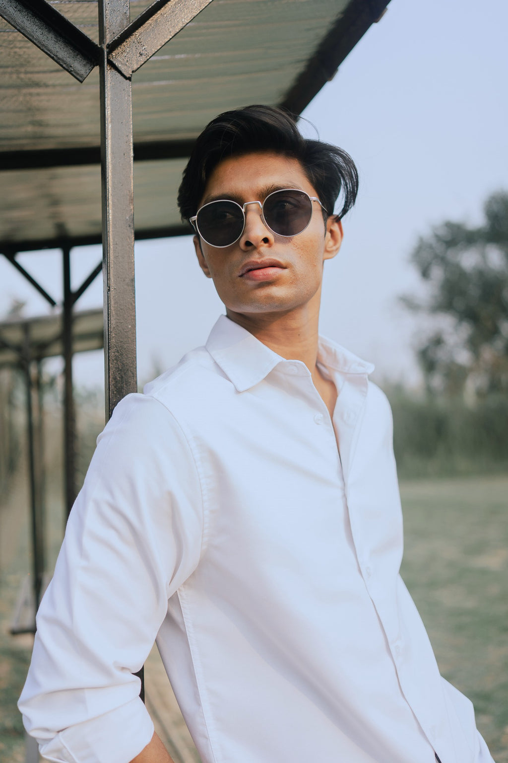 Oxford Shirt for Men - White