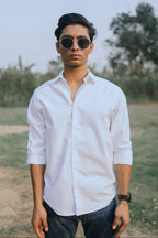 Oxford Formal / Casual Shirt for Men - White