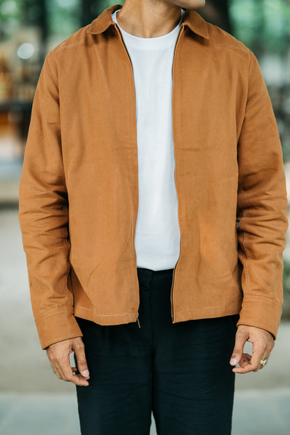 Canvas Jacket- Tan