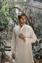 এজরান - ডার্ক অলিভ পাঞ্জাবি 