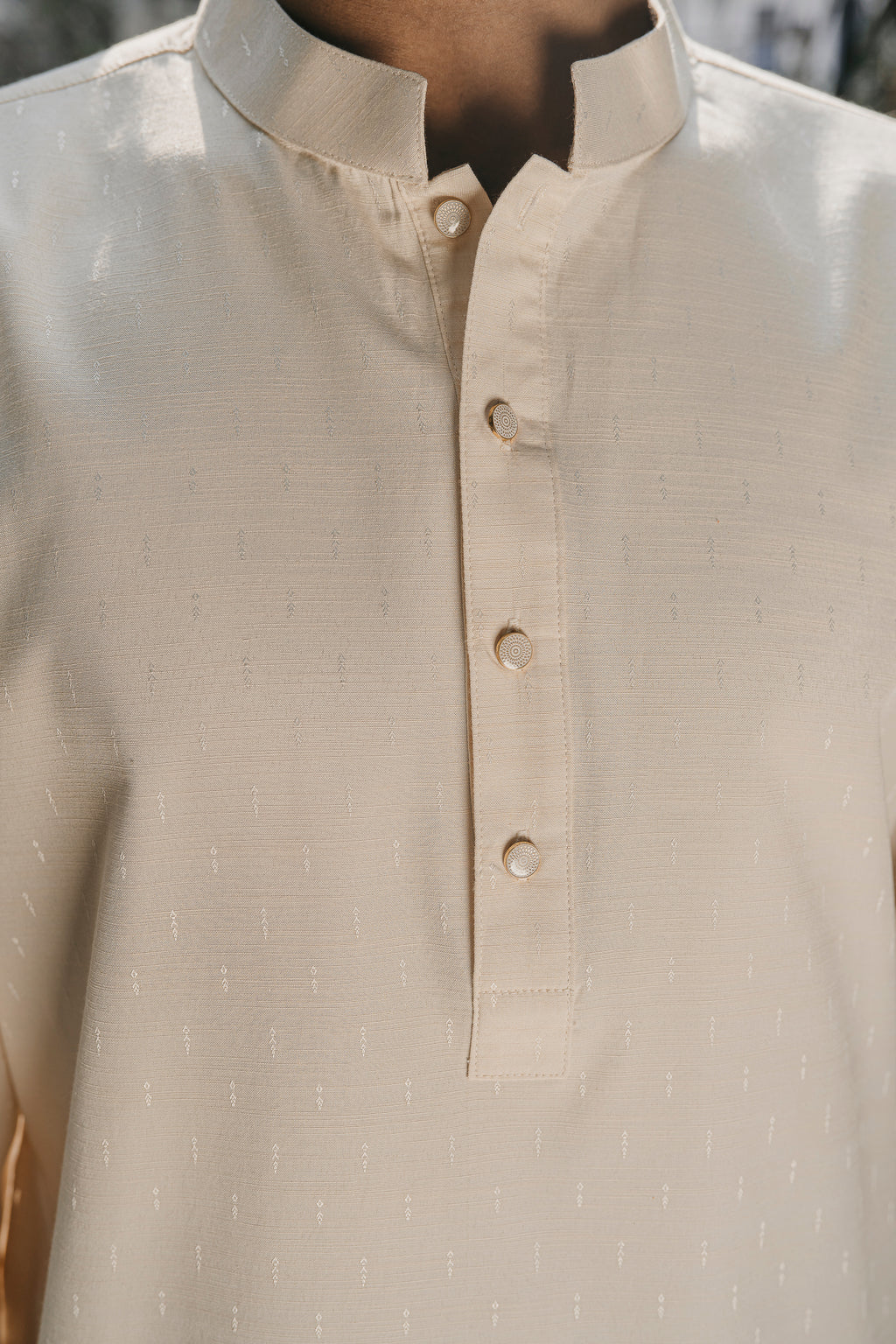 এজরান - ডার্ক অলিভ পাঞ্জাবি 