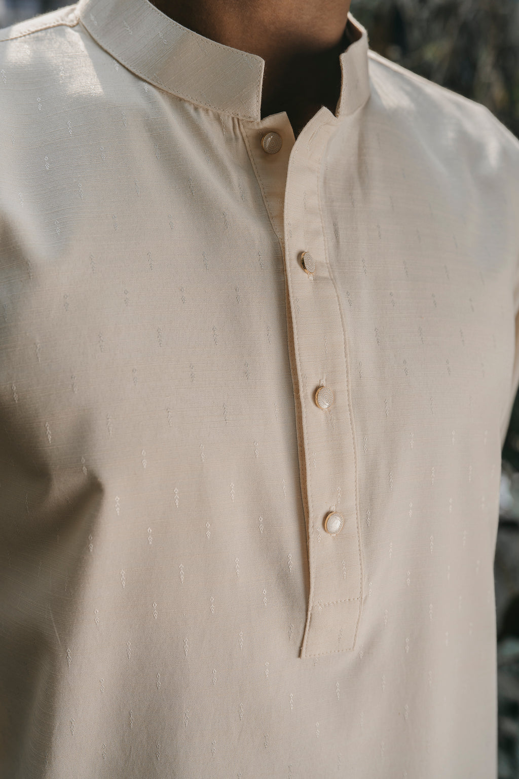 এজরান - ডার্ক অলিভ পাঞ্জাবি 