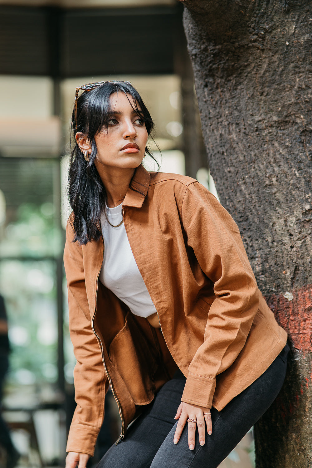 ক্যানভাস জ্যাকেট- ইউনিসেক্স- ট্যান