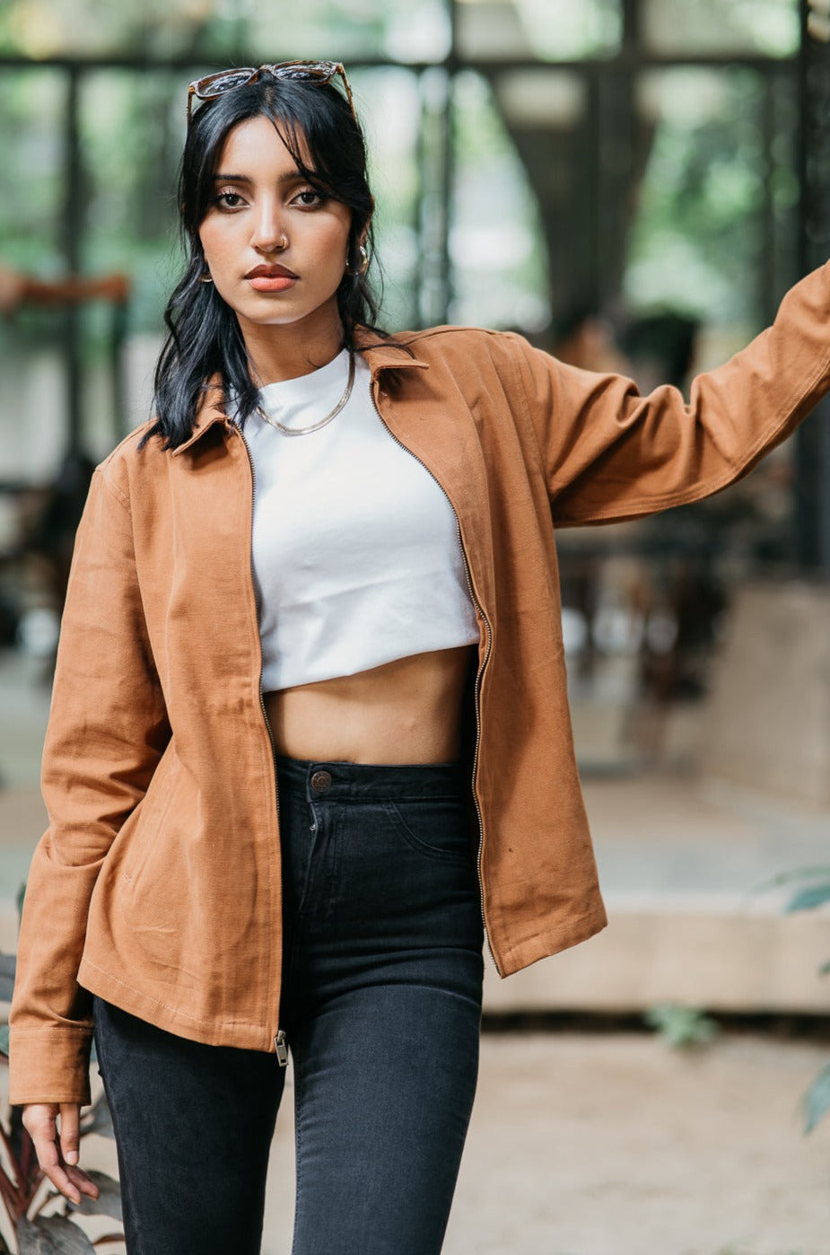 ক্যানভাস জ্যাকেট- ইউনিসেক্স- ট্যান