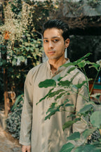 Arhaan - Light Green Embroidered Panjabi