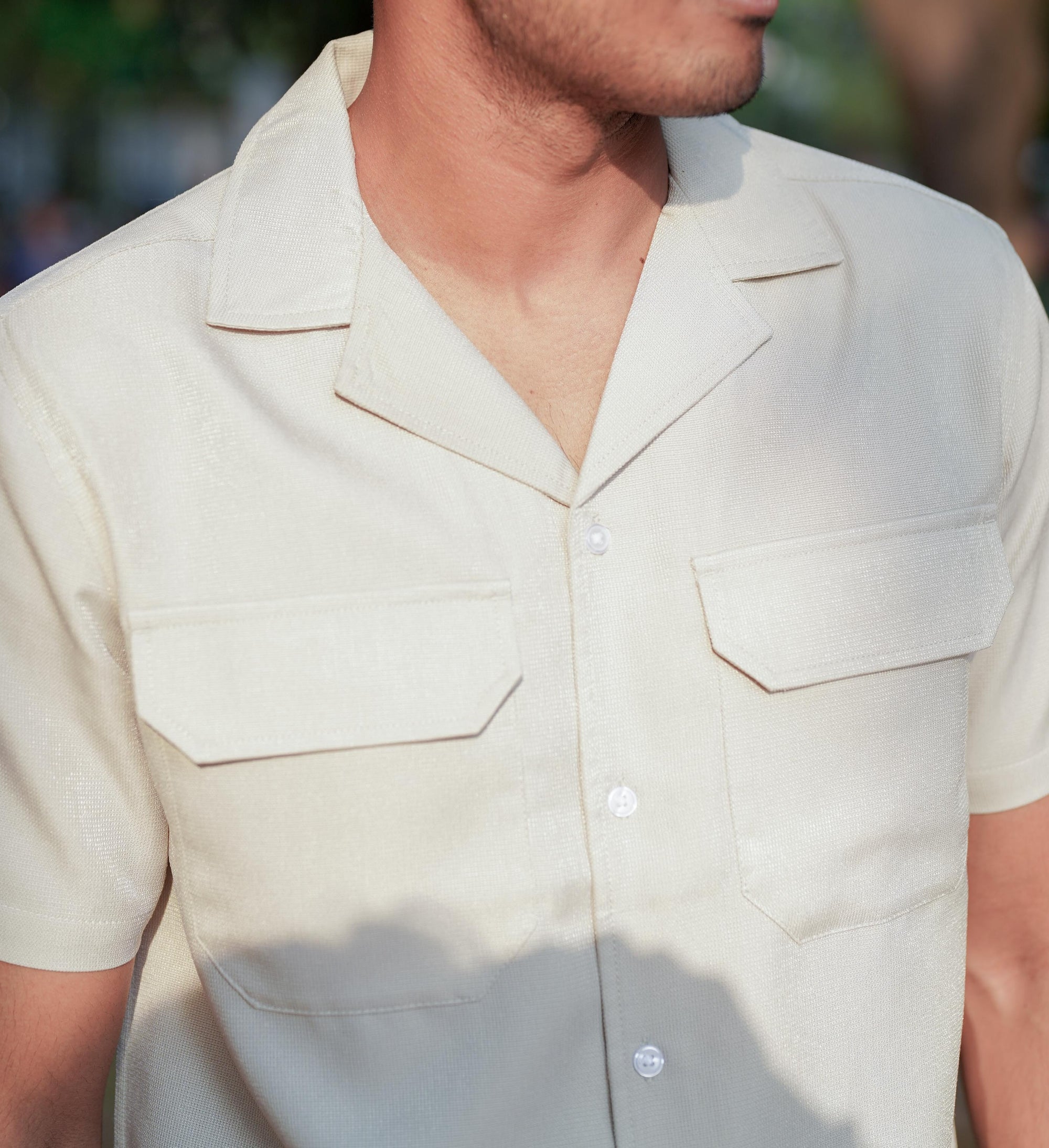 Curtis Cuba - Sepia - Cuban Shirt For Men