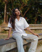 Cubana - White - Cuban Shirt - Unisex