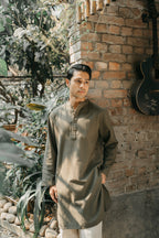 Ezran - Dark Olive Panjabi