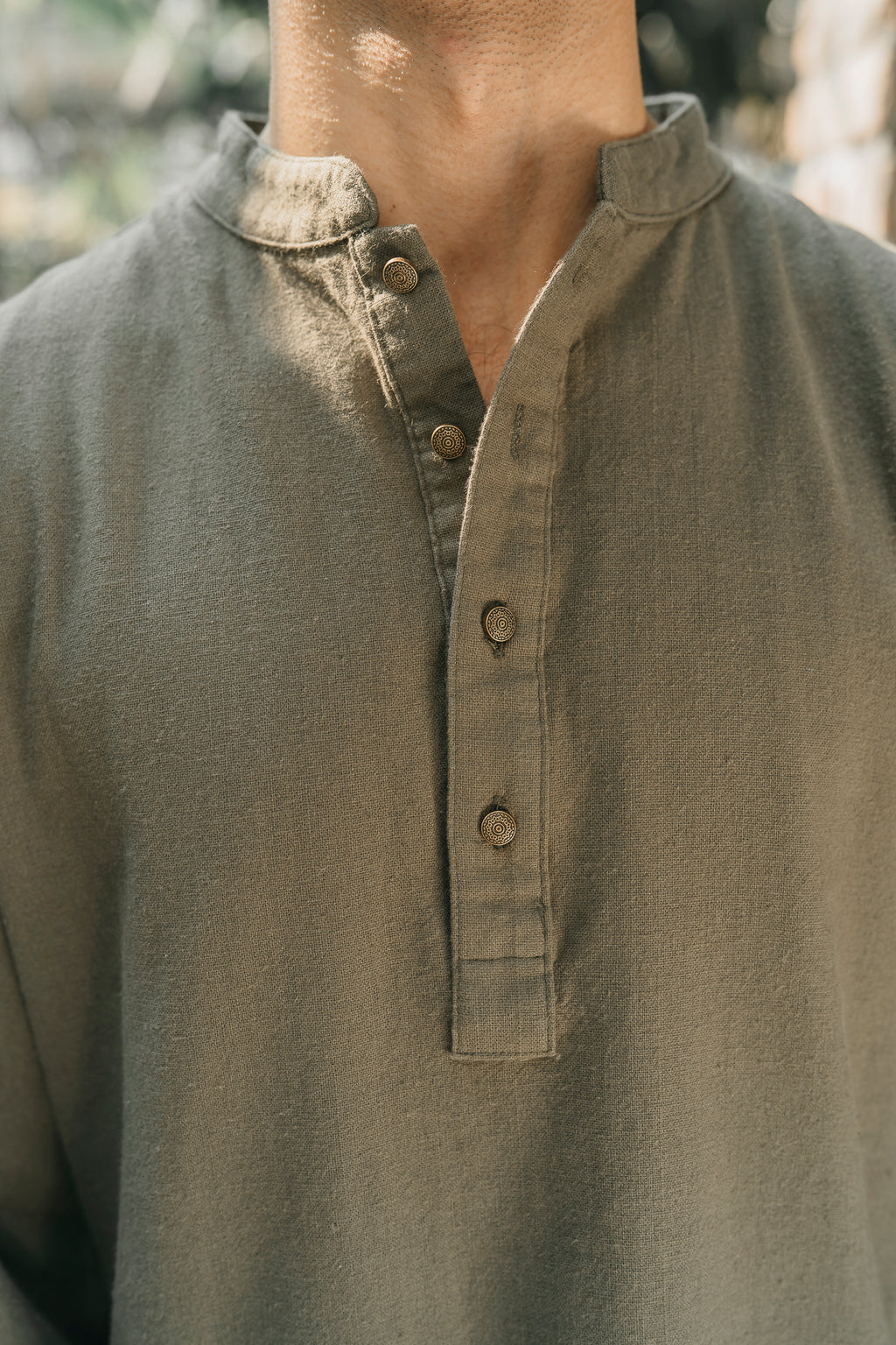 Ezran - Dark Olive Panjabi