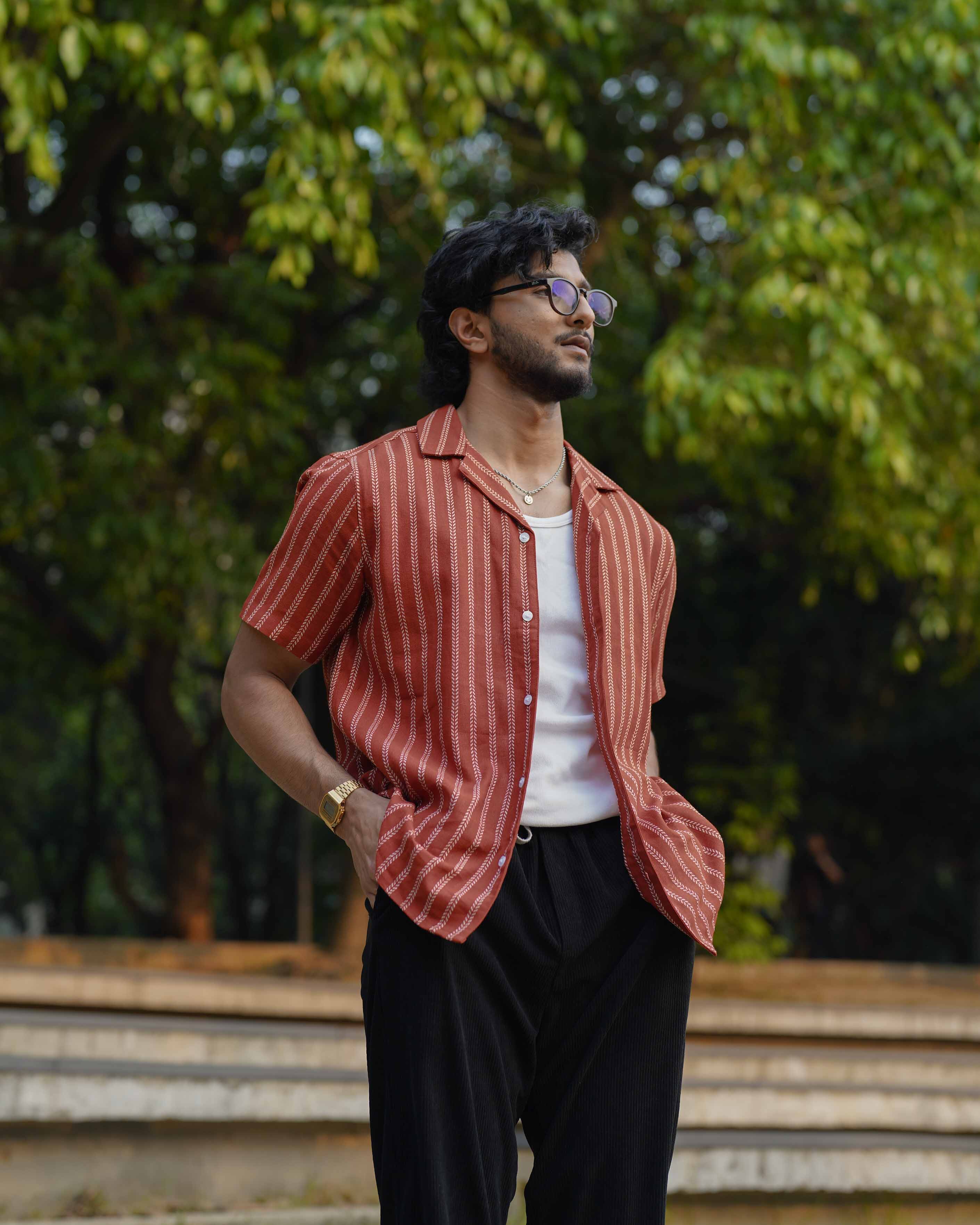 কিউবানা - সাইট্রাস - পুরুষদের জন্য কিউবান শার্ট
