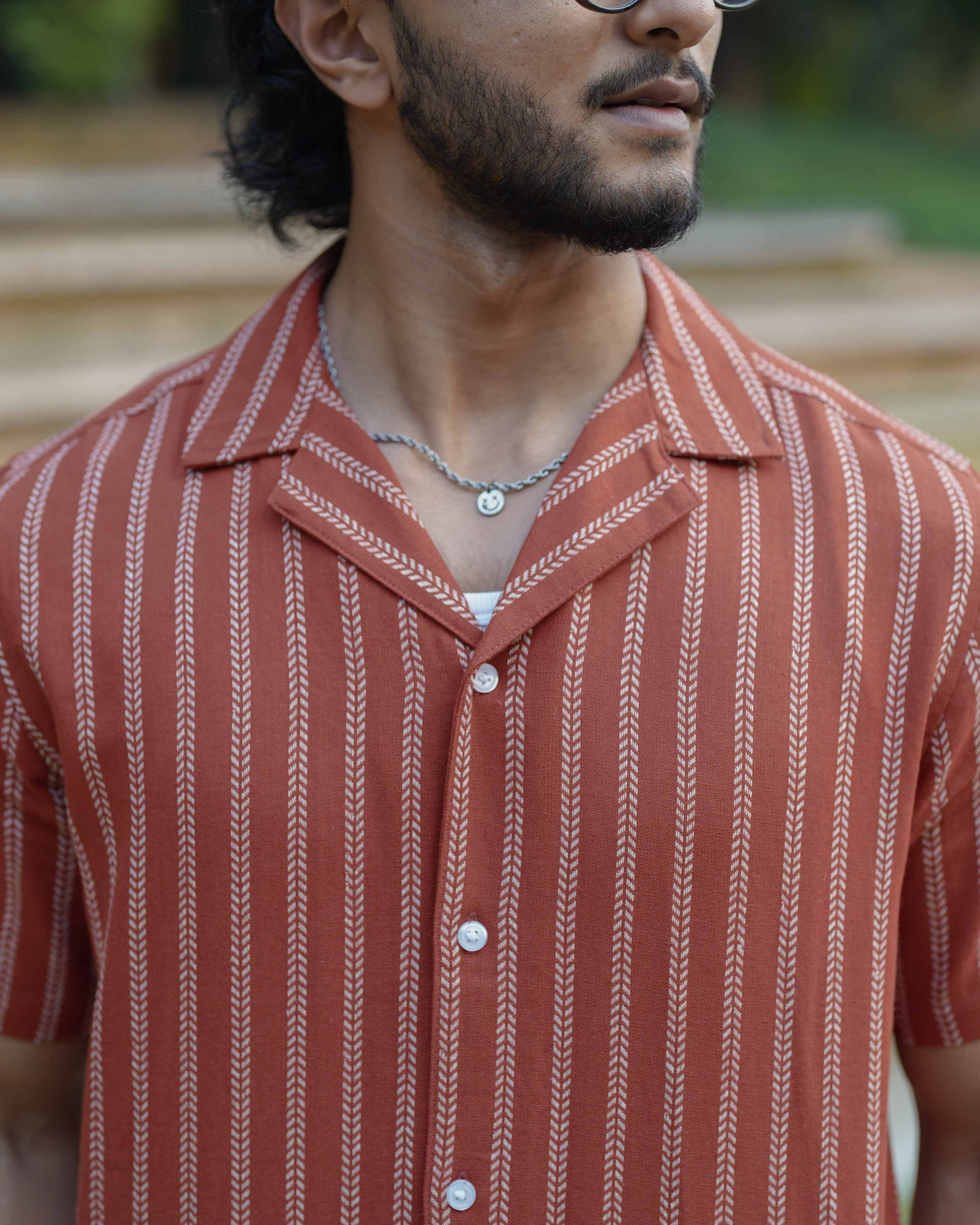 Cubana - Citrus - Cuban Shirt For Men
