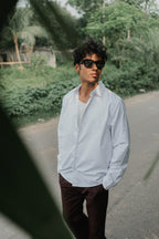 Oxford Formal / Casual Shirt for Men - White