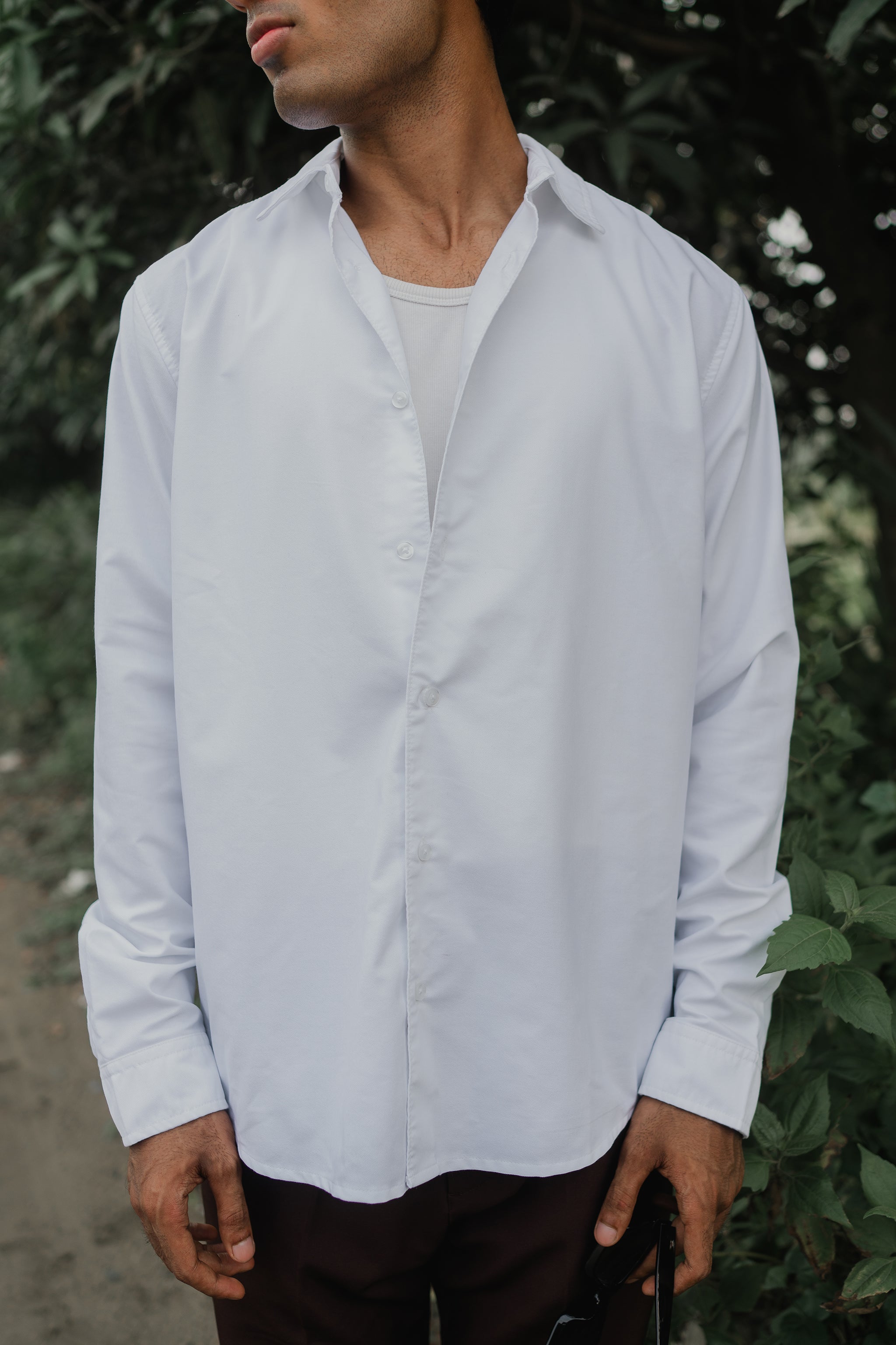 Oxford Formal / Casual Shirt for Men - White