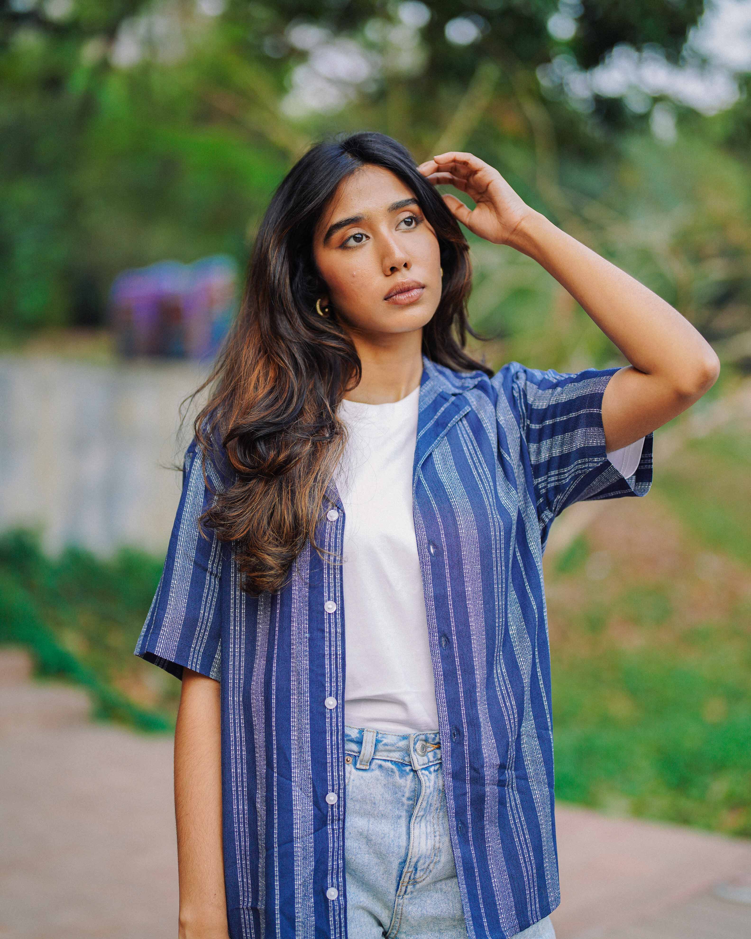 Cubana - Island Stripe - Cuban Shirt - Unisex