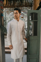 Fareez - Plain White Panjabi