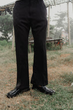 Flared Pants For Men - Black