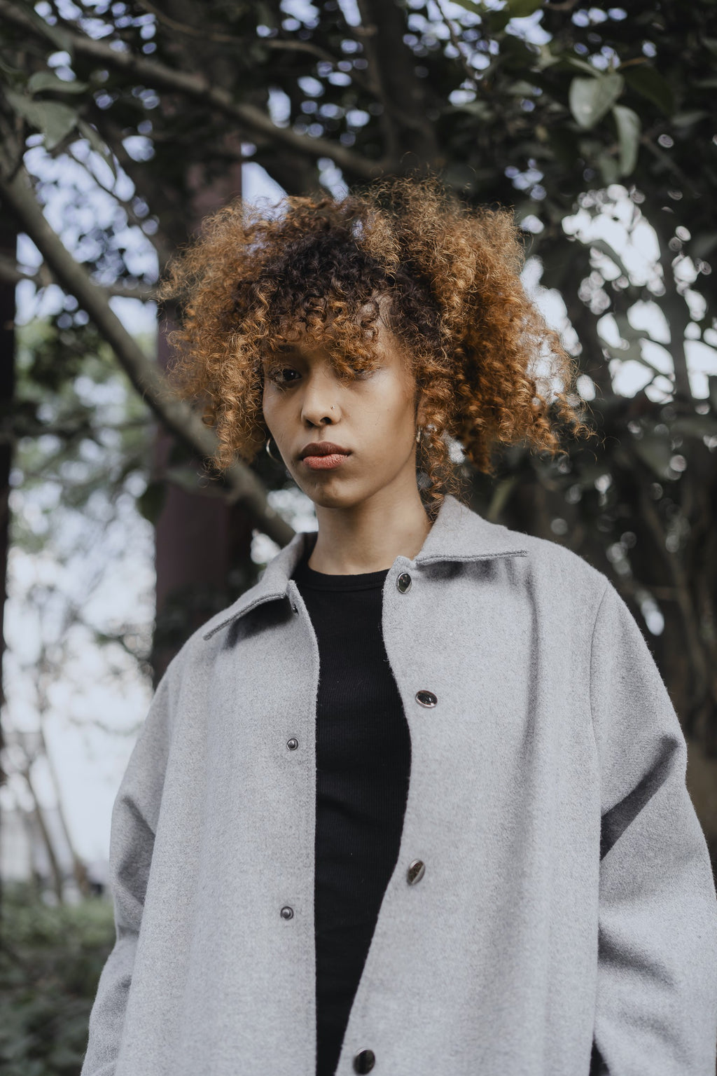 Kieran Coat Deluxe  - Light Grey - Unisex
