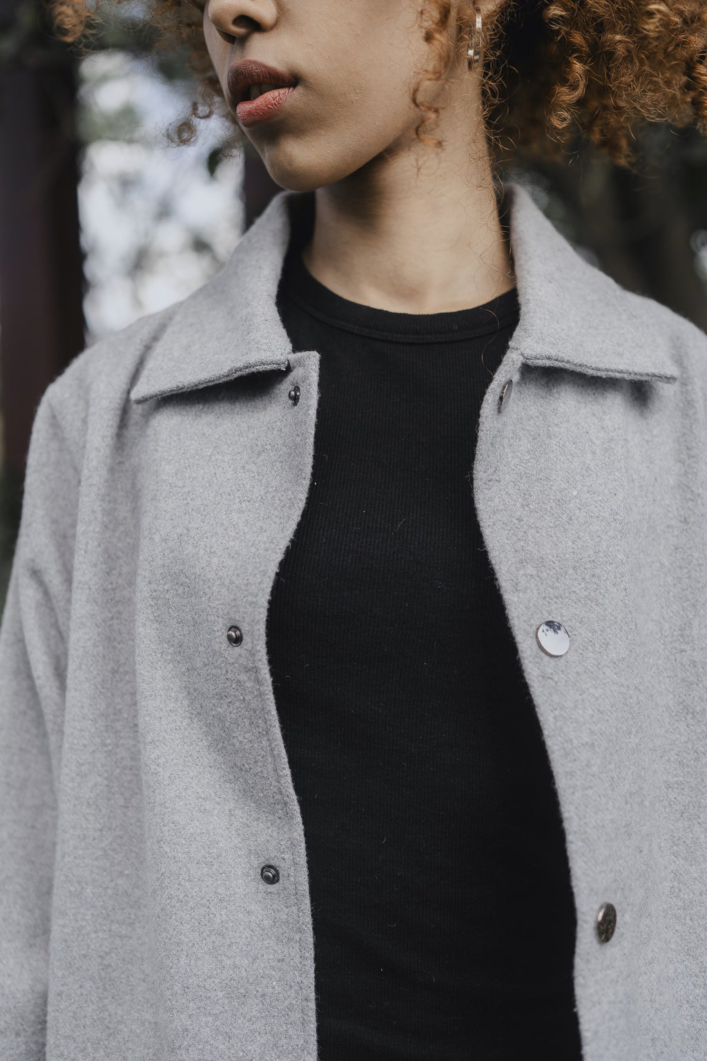 Kieran Coat Deluxe  - Light Grey - Unisex