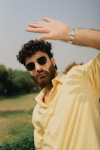Oxford Shirt for Men - Butter Yellow