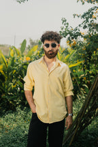 Oxford Shirt for Men - Butter Yellow