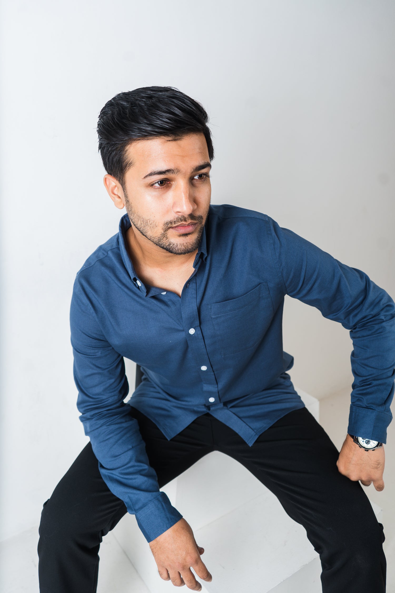 Oxford Shirt - Uninhibited - Navy