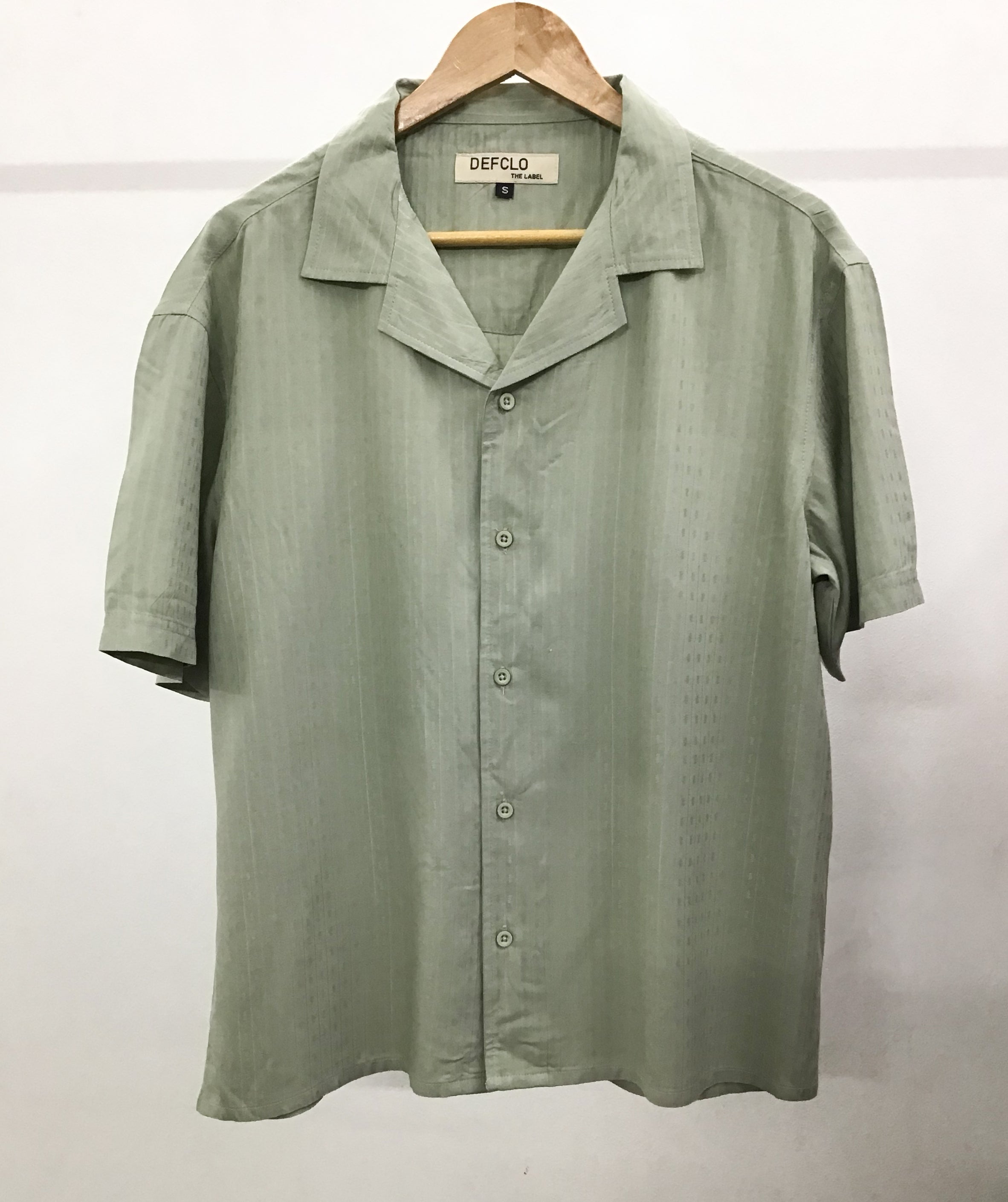 Revere Cuba - Sage Jacquard Cuba - Revere Shirt - Unisex