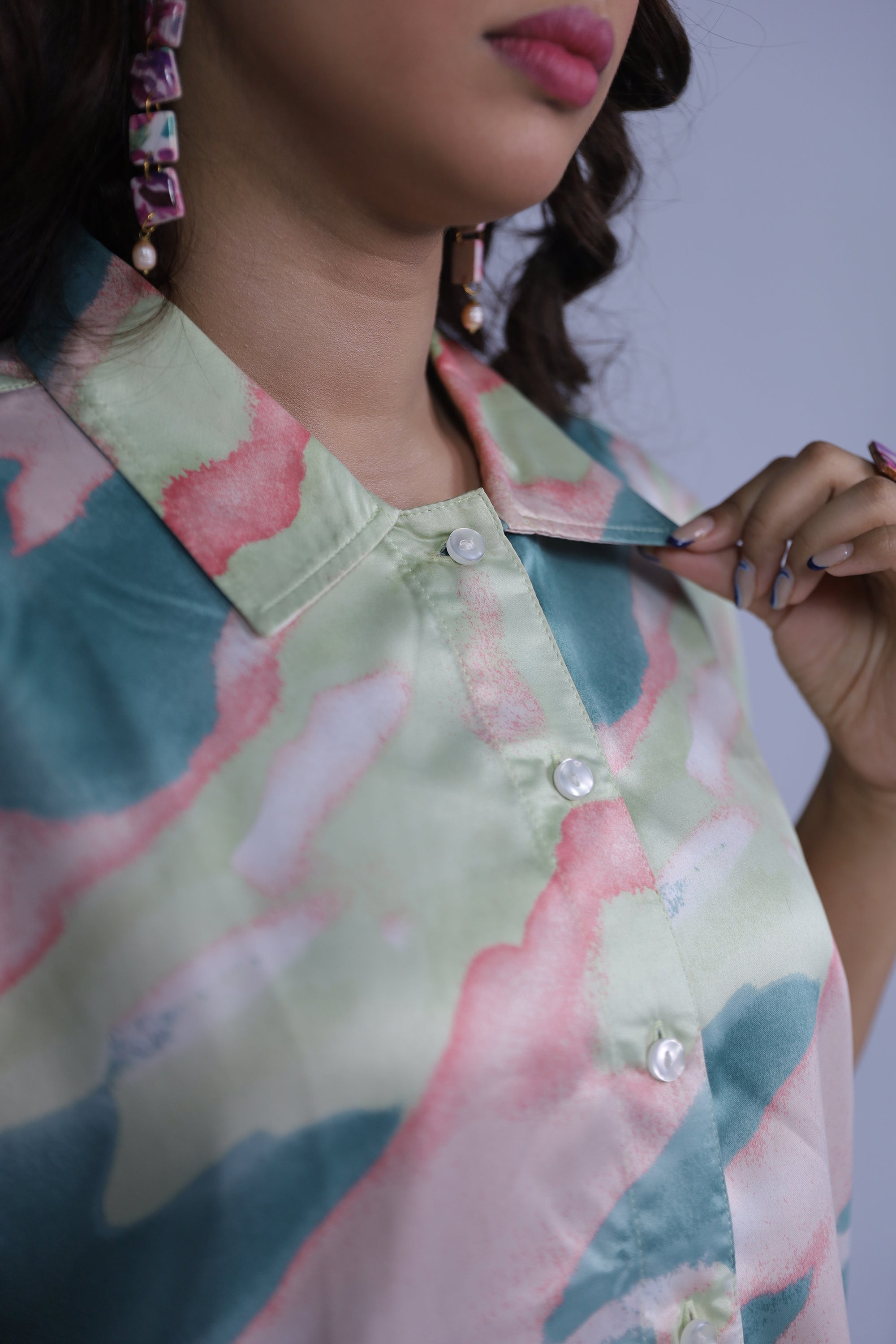 Chic Hues - Co-ord Set - Tie Dye print