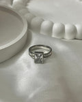 Silver Zircon Ring