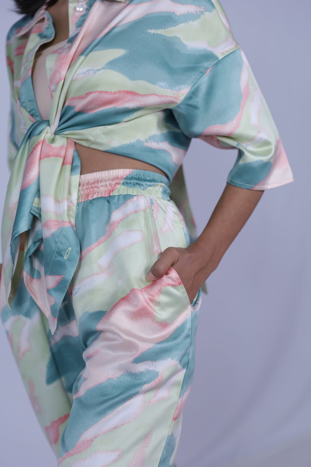 Chic Hues - Co-ord Set - Tie Dye print