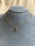 DewDrop Pendant -Ruby