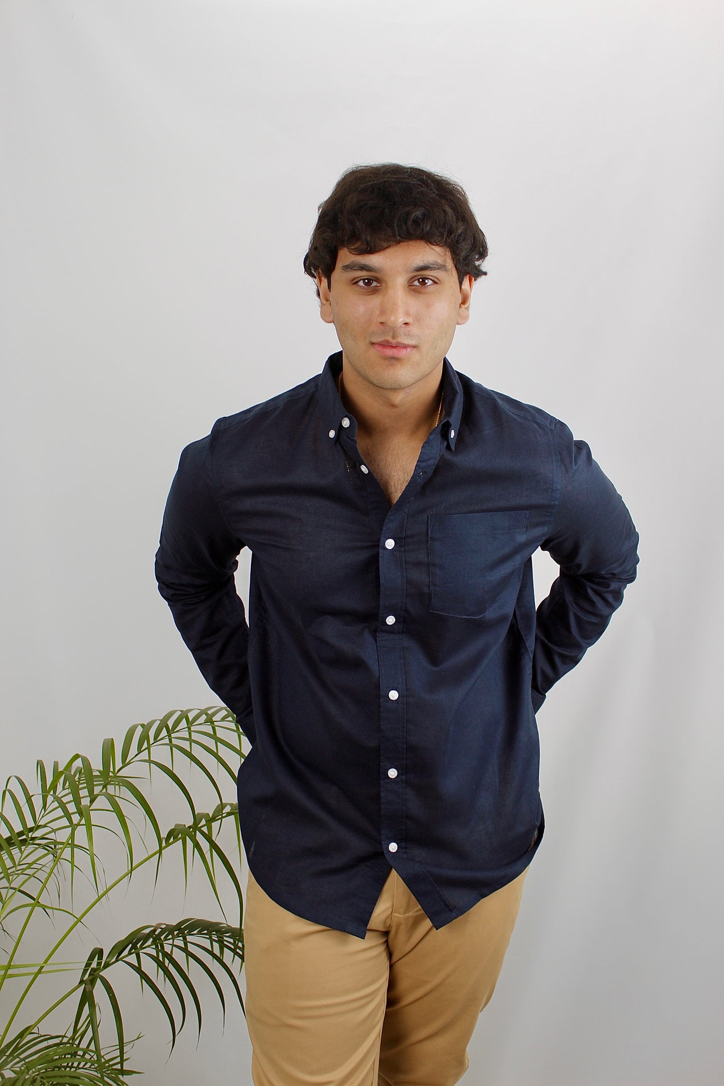 Oxford Shirt - Uninhibited - Dark Navy