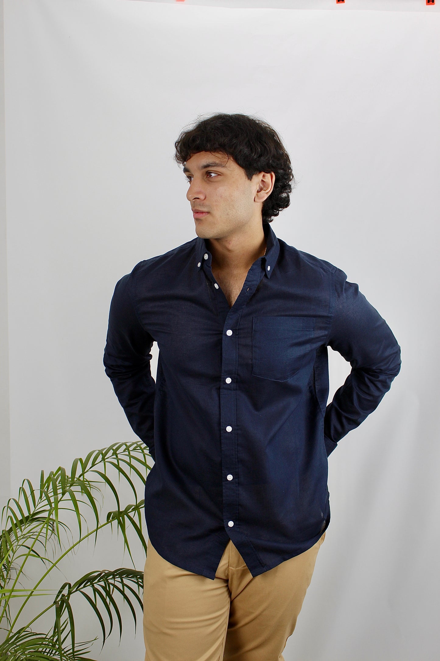 Oxford Shirt - Uninhibited - Dark Navy