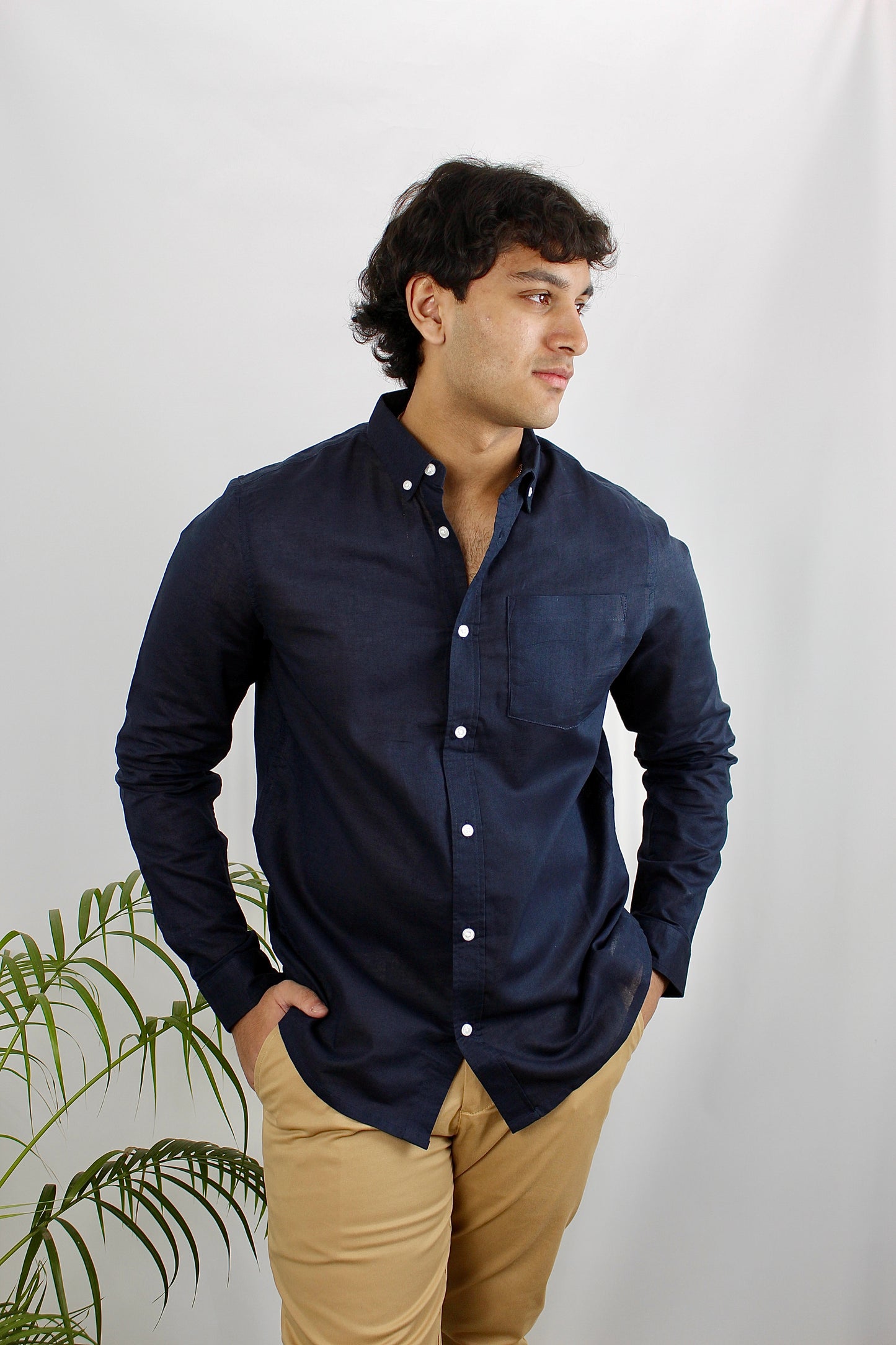 Oxford Shirt - Uninhibited - Dark Navy