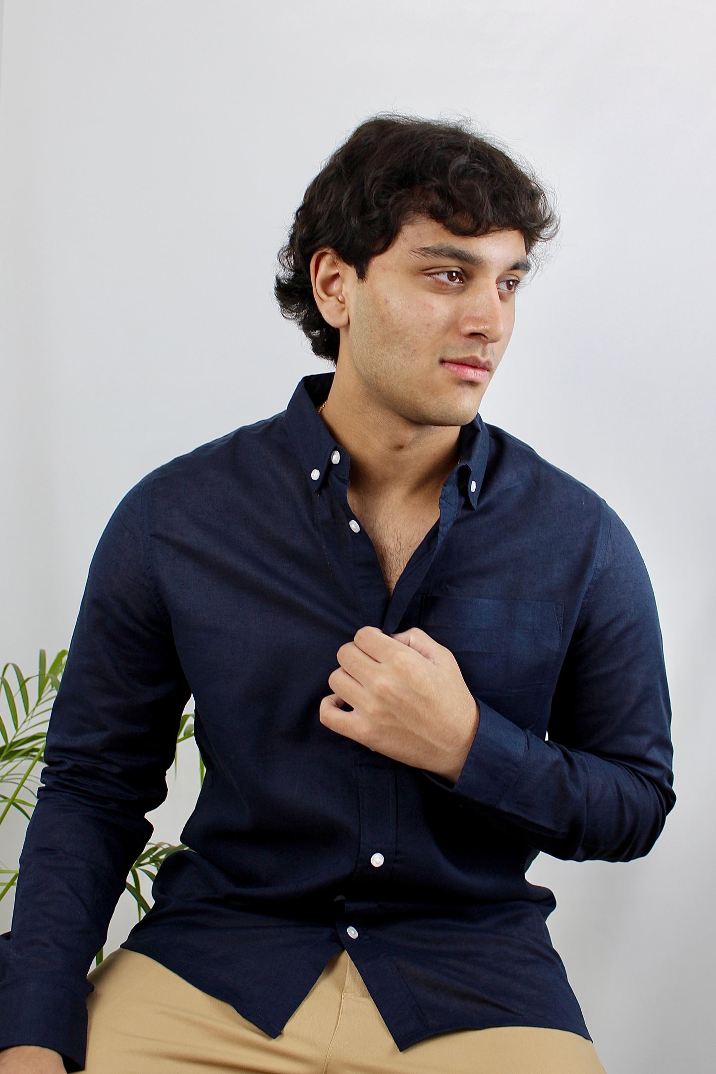 Oxford Shirt - Uninhibited - Dark Navy