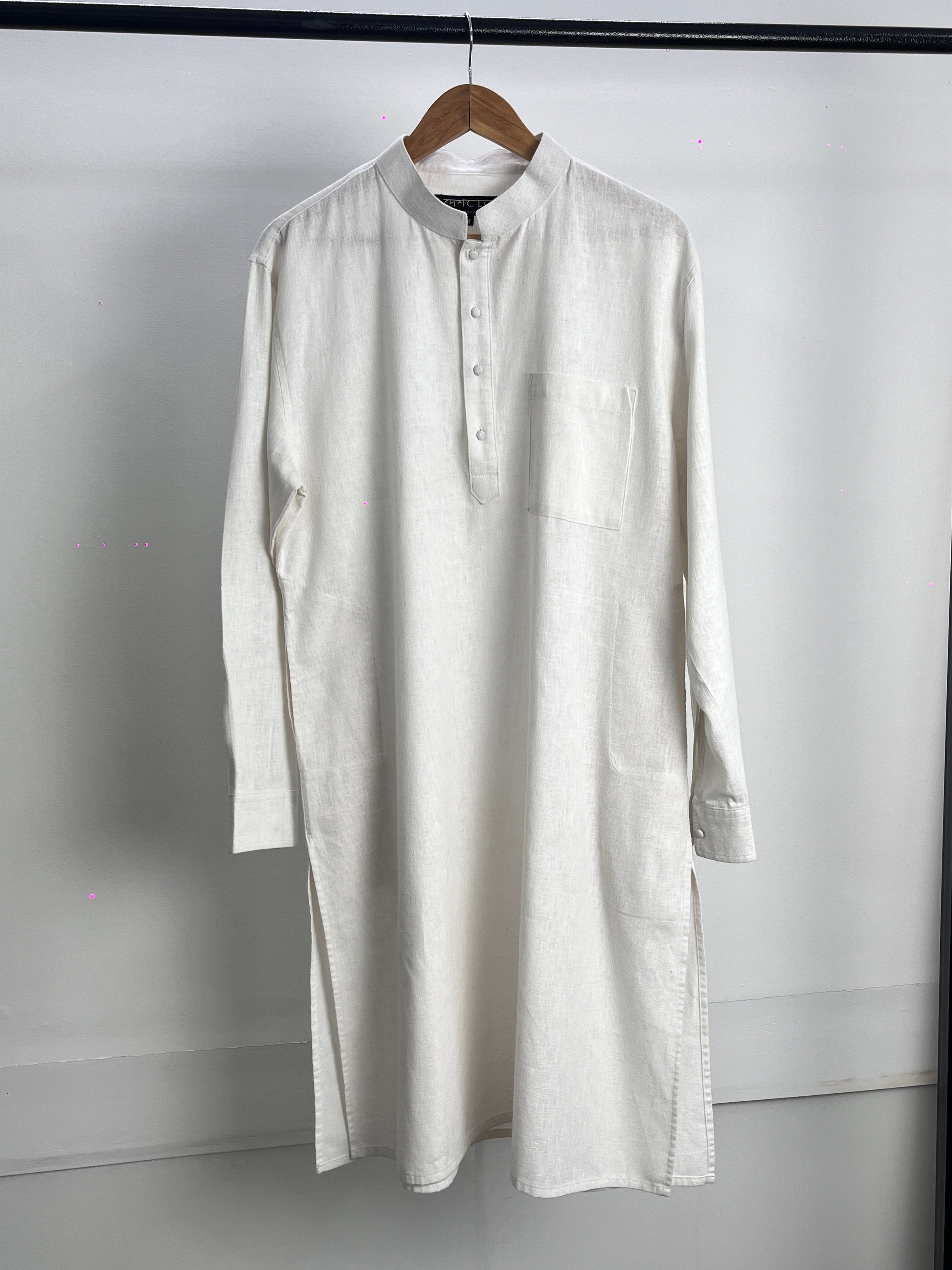 এজরান - ডার্ক অলিভ পাঞ্জাবি 