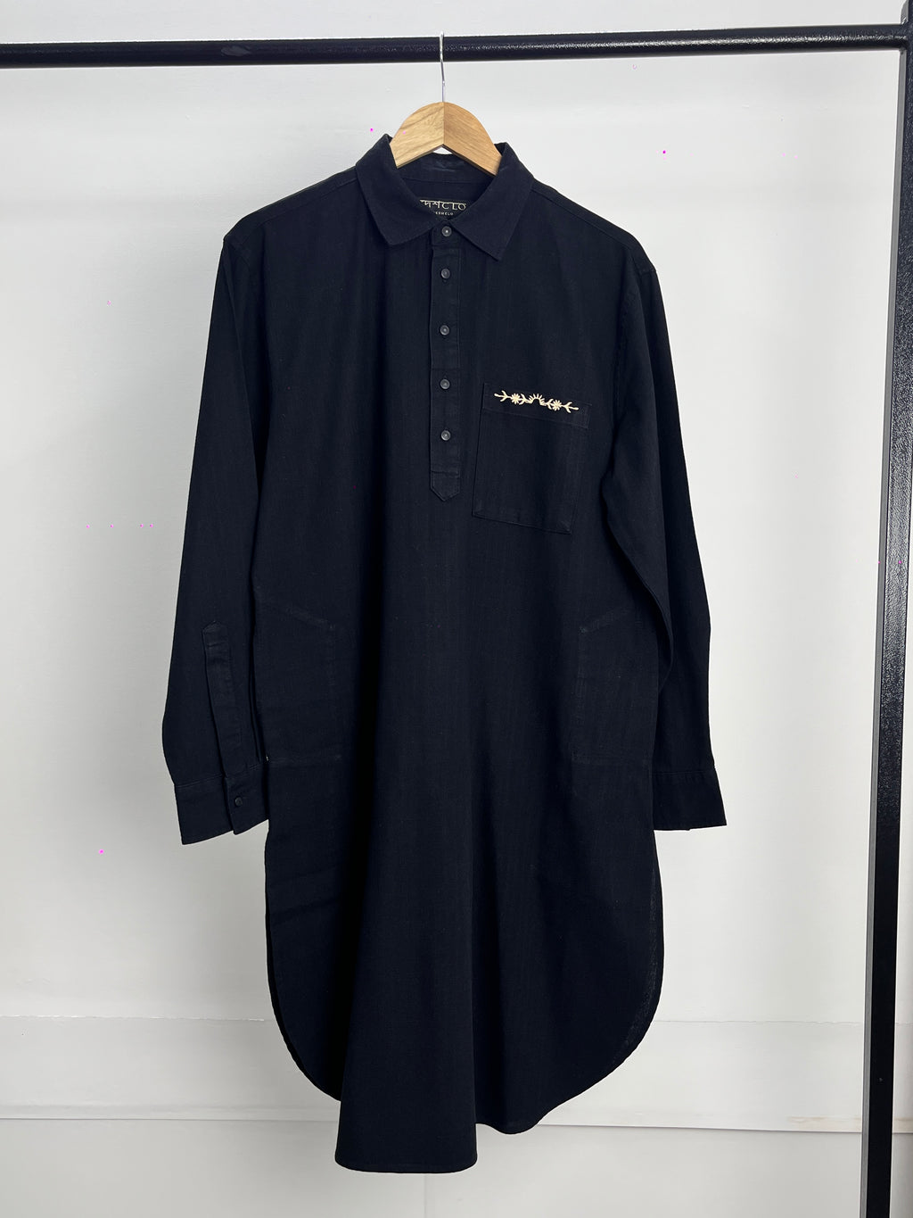 এজরান - ডার্ক অলিভ পাঞ্জাবি 