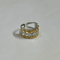 Two-tone Tapestry Ring