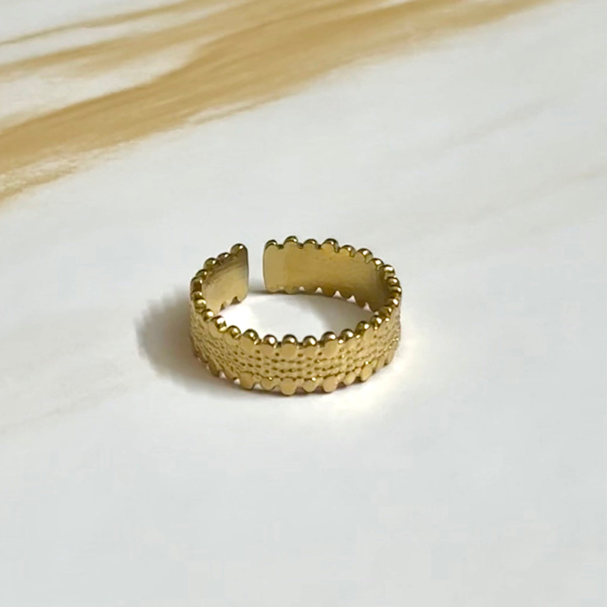 Rough Band Ring