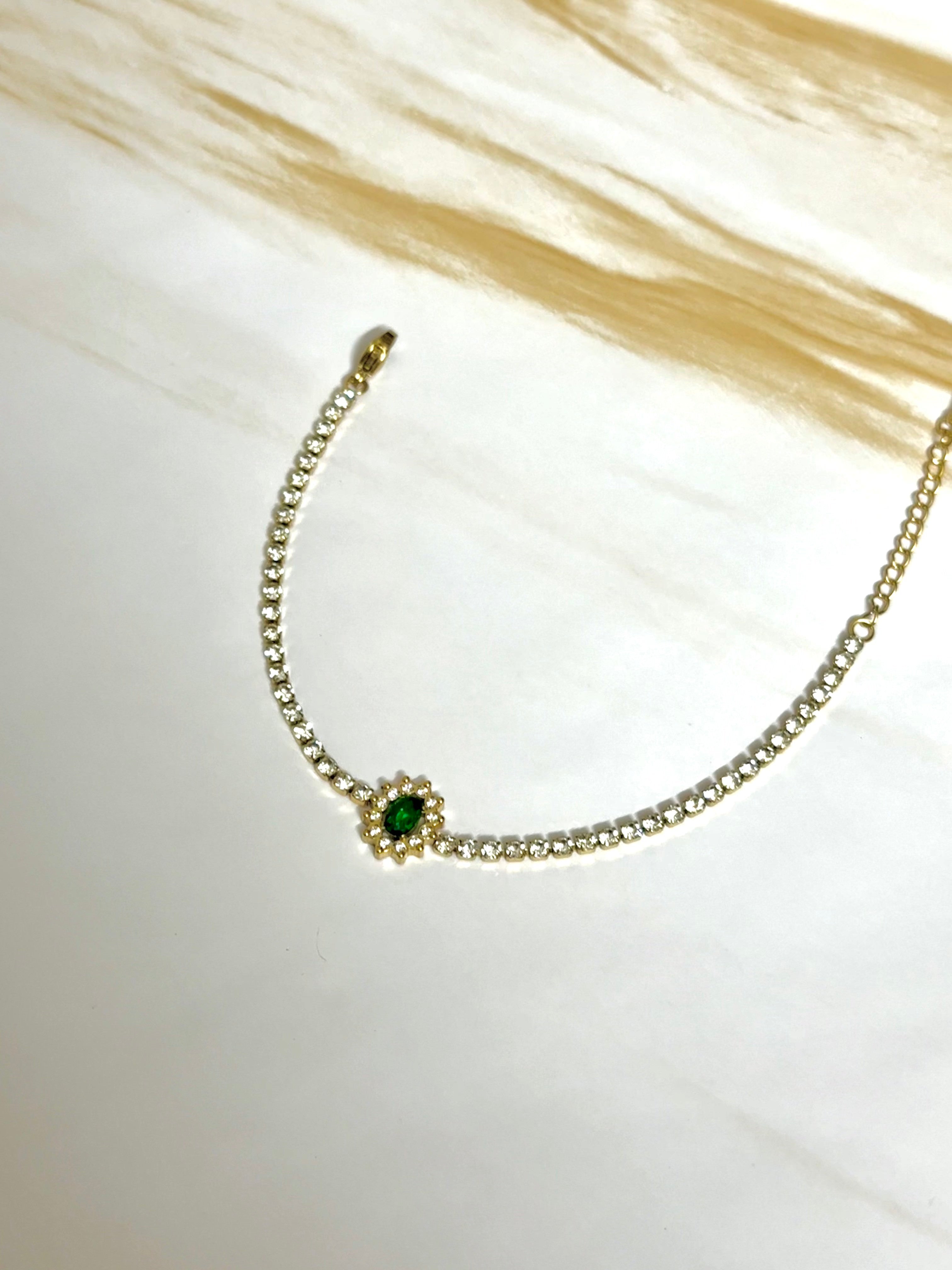 Emerald Tennis Bracelet