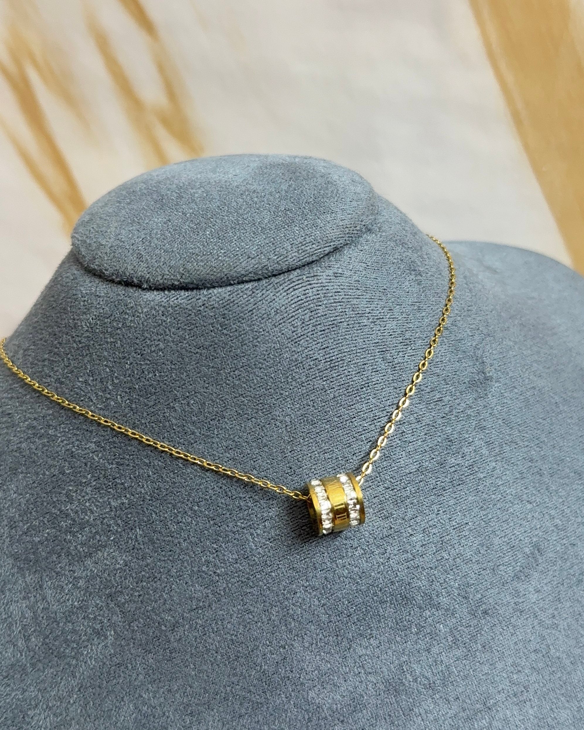 Crystal Barrel Pendant