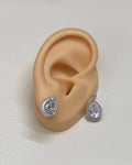 TearDrop Stud (Clear)